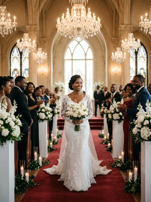 “Walk yourself,” my mother laughed. “I guess that’s what happens when you marry a nobody.” So I did. I tightened my grip around my bouquet and walked down the aisle alone, listening to my parents whisper about how “tiny” and “humiliating” my wedding was. They had no idea who was seated in those rows. When the doors opened and the mayor rose to his feet, followed by a senator and my superintendent, my parents finally stopped laughing—and understood exactly who their “nobody” actually was.....