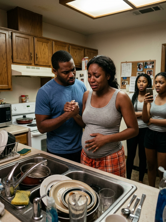 I Came Home Exhausted and Found My 8-Months-Pregnant Wife Cleaning Up My Family’s Mess—What I Discovered Next Changed Everything