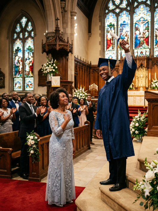My stepmom humiliated my mom at my graduation—so I took the microphone and exposed everything in front of 1,000 people