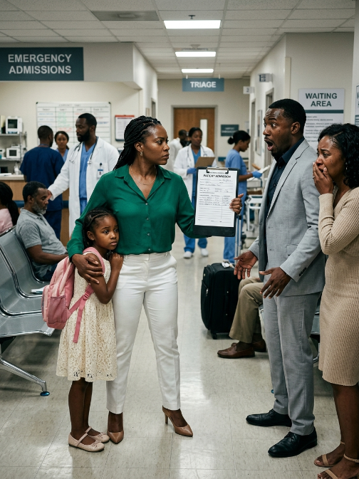 In the emergency room, I discovered my husband listed my best friend as his “spouse”—but instead of breaking, I protected my daughter, secured my inheritance, and ended everything that night.
