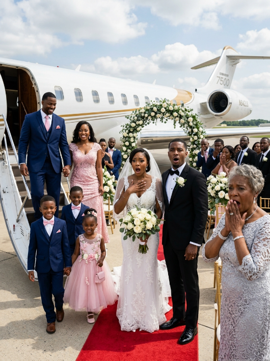 After 11 Years Of Being Bl3med For Infertility, My Husband Left Me For A Younger Woman And Kicked Me Out—But Three Children Arrived At His Wedding And Turned His Perfect Day Into Public Exposure.