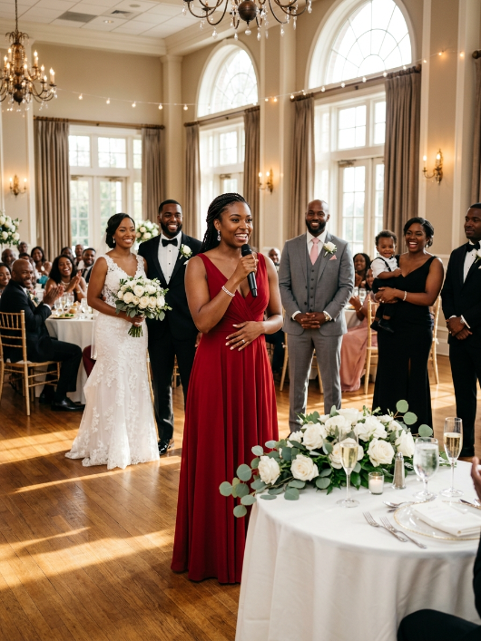My husband shoved my hand away at his brother’s we…