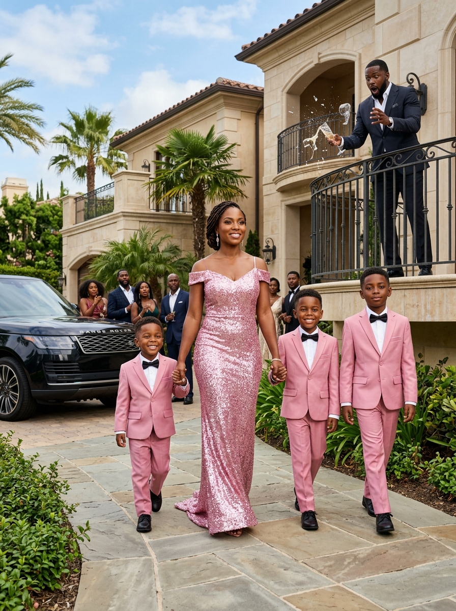 I Took My 5-Year-Old Triplets to My Millionaire Ex-Husband’s Wedding… And The Second His Family Saw Them, The Whole Mansion