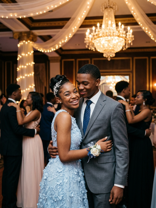 Only One Boy Asked Me To Prom Because Of The Birthmark On My Face — Everyone Laughed Until Police Officers Walked In