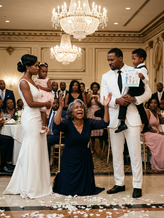 I paid $50,000 for my mother’s 70th birthday gala at the St. Regis, and she banished my 8-year-old son and 10-year-old daughter to a wobbly table next to a trash can for my sister’s arrogant friends. “Make room for the important guests,” she sneered, ignore my crying kids. My son hid the birthday card he made for her. I didn’t scream or make a scene. I walked straight to the event coordinator holding the final invoice, and smiled. No one realized the absolute massacre I was about to order…