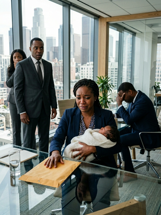 I arrived at the divorce with my 12-day-old baby in my arms and saw my husband with his lover; when I put the papers on the table, he whispered “that house was never yours” and everyone stopped looking at me the same way.