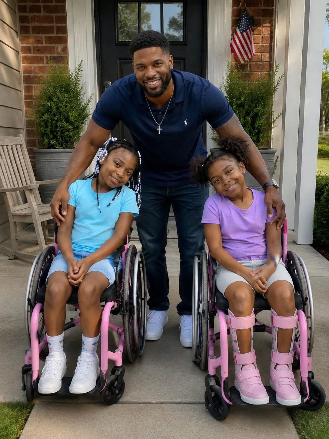 I RAISED MY DI:SABLED TWIN DAUGHTERS ALONE AFTER THEIR MOTHER WALKED OUT WHEN THEY WERE SIX—12 YEARS LATER, ON FATHER’S DAY, THEY LOOKED AT ME AND SAID, “DAD… WE’VE BEEN HIDING SOMETHING FROM YOU.”