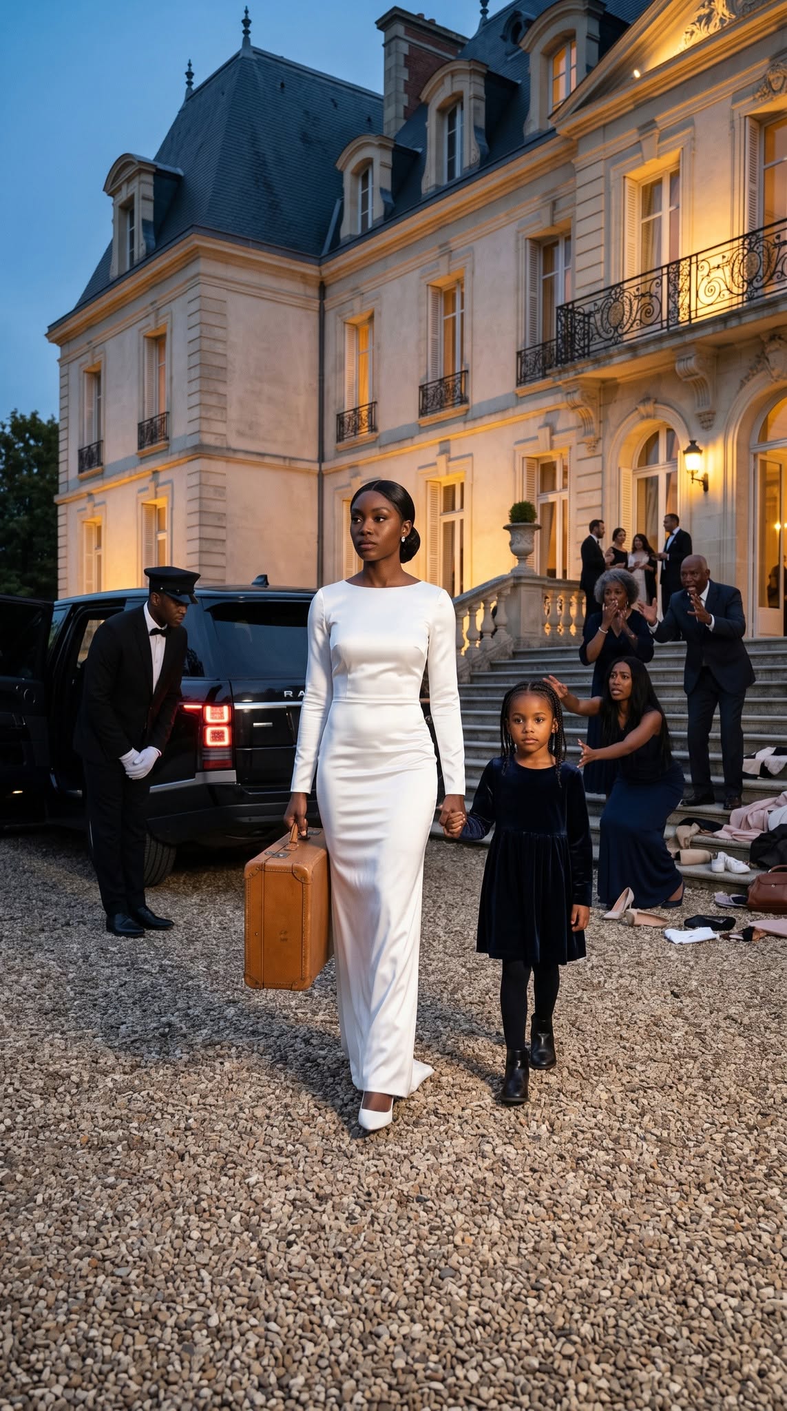 My sister-in-law laughed while filming my humiliation. I quietly picked up my muddy wedding album and said, “You’re right… I have nothing.” Six months later, at their glittering charity gala, I walked in, looked Howard straight in the eye, and said one calm sentence that made every one of them freeze…