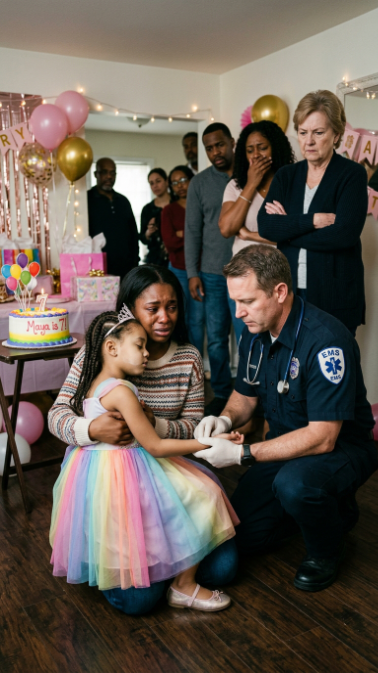 My Daughter Collapsed Moments Before We Sang Happy Birthday, And While I Screamed Her Name, My Sister Calmly Smiled Across The Kitchen — Then My Husband Looked At The Unicorn Cup In Her Hand And Quietly Asked, “Who Made This Drink?”