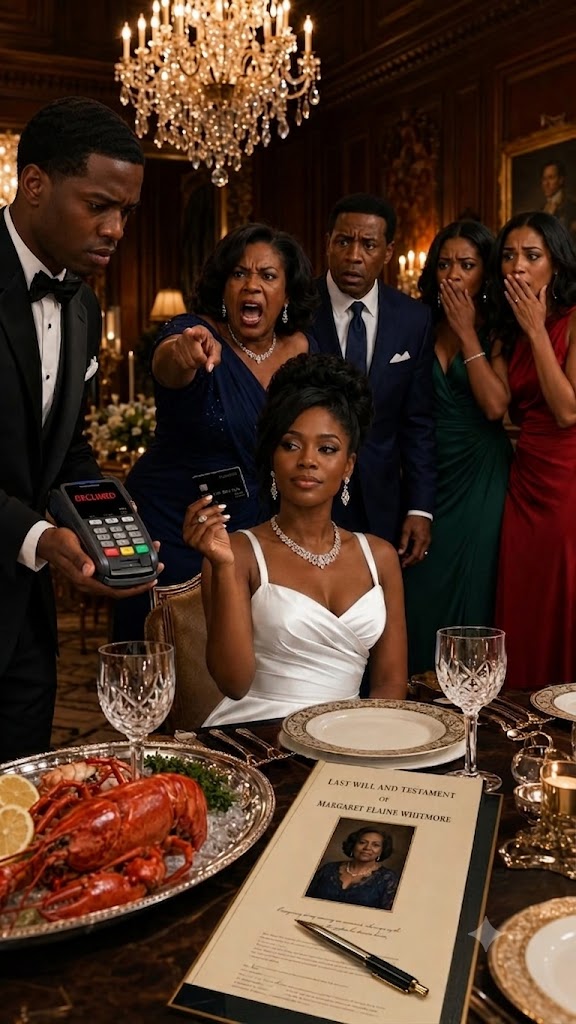 When my husband’s family invited me to my father-in-law’s birthday dinner, they expected their favorite tradition: ordering the most expensive items while I paid the entire bill. My sister-in-law even raised her glass and laughed, “Our family’s walking credit card is here!” I smiled, let them spend every dollar they wanted, then calmly stood up and said, “Tonight… everyone pays for themselves.” “Thank you, Sarah, for keeping the seat warm for ten years. But your services are no longer required.” Richard stood in the middle of Elena’s Harvard celebration, holding the microphone and smiling as though he had executed the perfect victory. Beside him was Vanessa—the biological mother who had abandoned Elena for Europe when she was eight. “My real family is finally reunited,” Richard announced. “Tomorrow, I’ll officially file for divorce. Sarah was merely a highly effective unpaid nanny.” Several of his friends laughed. A few even applauded. I stood frozen in the garden of my own estate—where every table, flower arrangement, and plate of food had been paid for through my company. For ten years, I had stayed awake until two in the morning helping Elena with calculus, attended every school meeting, and held her whenever she wondered why her biological mother never returned. Richard had never attended a single parent-teacher conference. Vanessa opened her arms and produced theatrical tears. “My beautiful girl, Mommy is finally home. We’ll live together in Boston. I’m already searching for a luxury apartment for us.” Two hundred guests turned toward Elena, expecting her to run into her mother’s arms. She didn’t move. Elena calmly placed her glass on the table. Her eyes passed over Vanessa and settled entirely on her father. Then she walked straight toward the DJ booth. Richard was still smiling when she took the microphone from his hand. “You just called the woman who raised me for ten years an unpaid nanny,” Elena said. Richard’s smile stiffened. Elena turned toward the guests. “So I think everyone deserves to know who actually paid for this estate, tonight’s party… and the luxurious life Dad keeps pretending belongs to him.” The garden fell silent. Then Elena removed an envelope bearing Richard’s name from her pocket… As Facebook doesn’t allow us to write more, you can read more under the comment section. If you don’t see the link, you can adjust the Most Relevant Comments Option to All Comments.