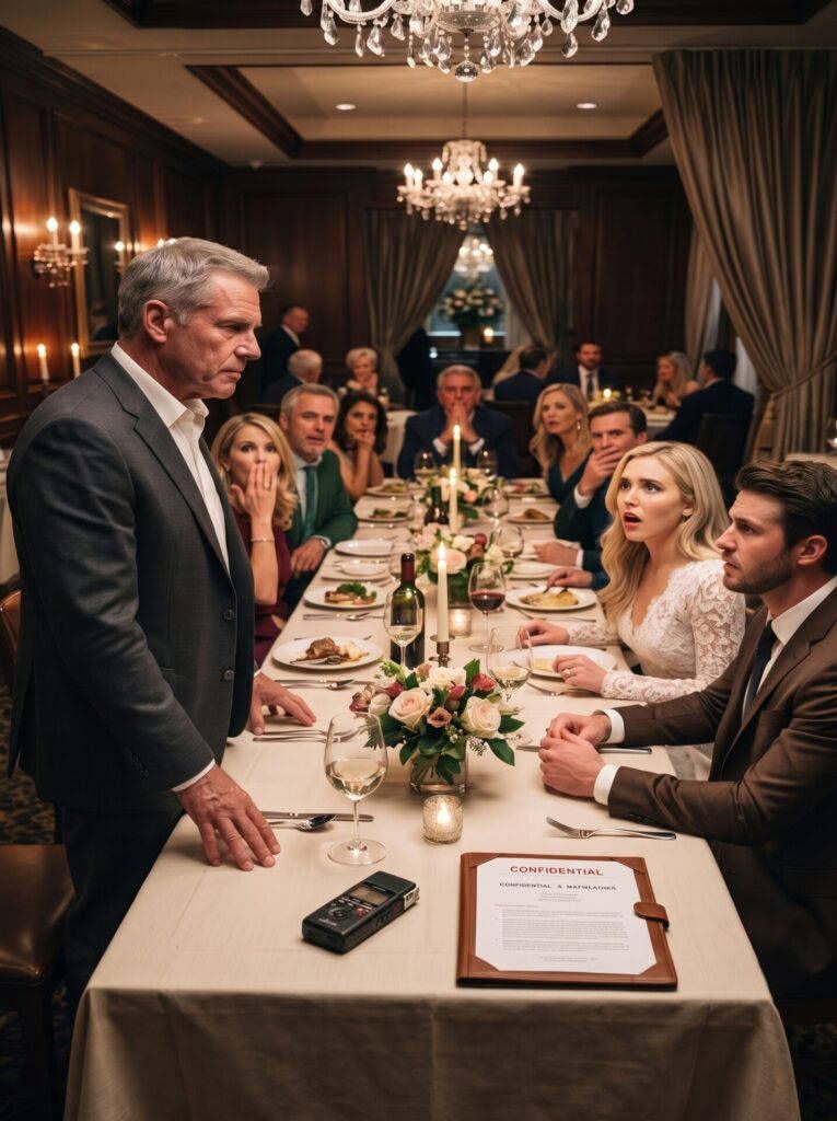 At my son’s engagement dinner, his fiancée pulled me aside and whispered, “Give me $200,000, or I’ll tell everyone you attacked me.”