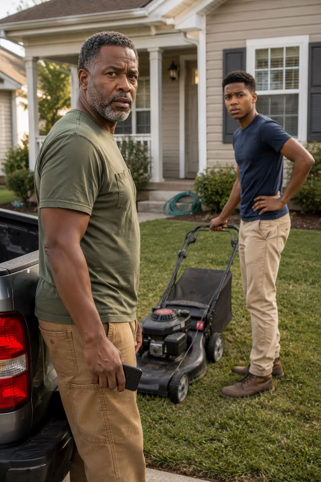 I Hired A Man To Mow My Daughter’s Lawn And He Heard Crying From Below The House