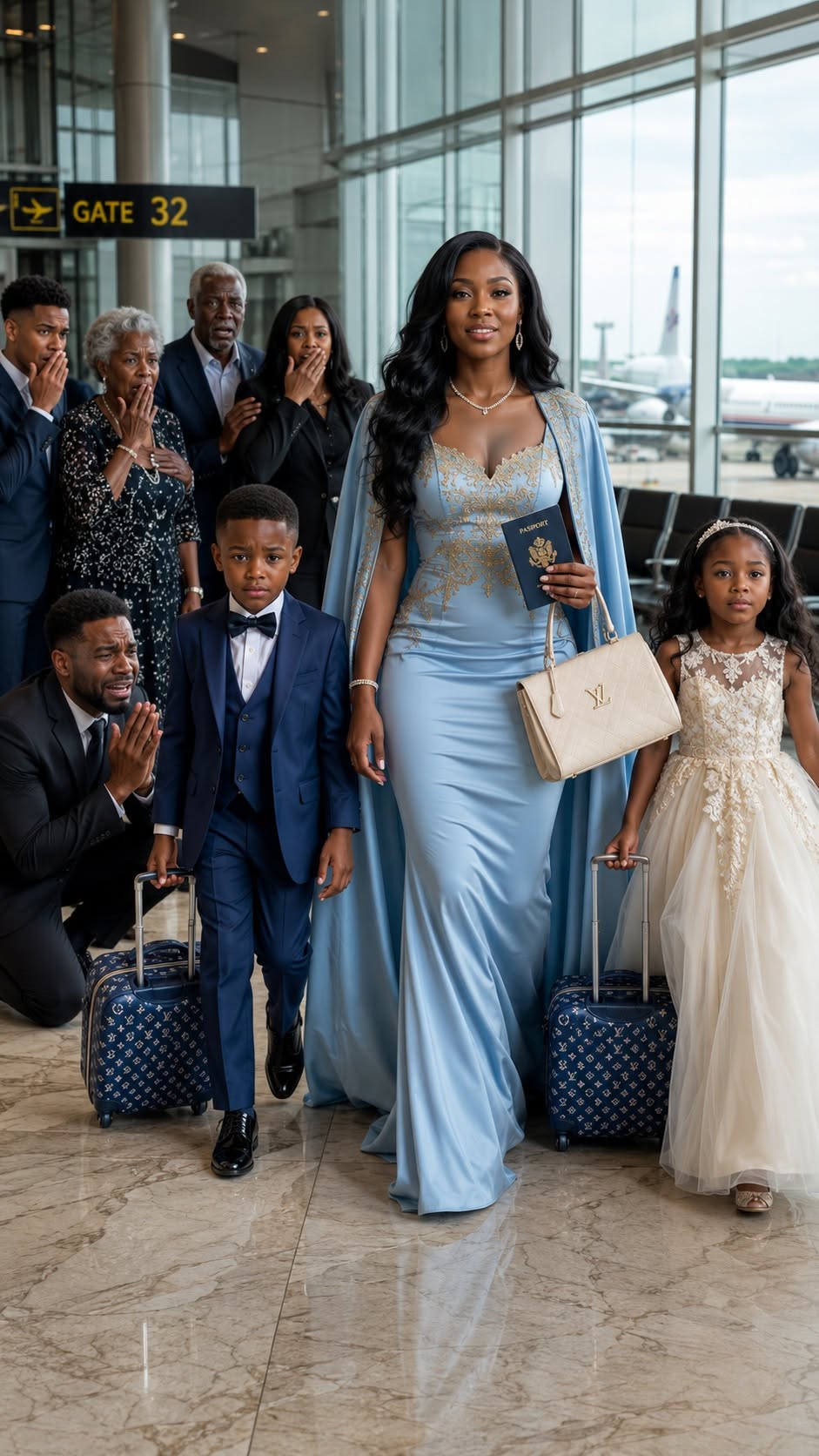 8 minutes after our divorce was finalized, my ex-husband slid a forged $3M debt across the table. “Sign over full custody of the kids, or go to federal prison,” he smirked. His mistress was waiting outside, celebrating her pregnancy. He thought he controlled the entire narrative. I didn’t cry. I pulled out our kids’ passports and whispered, “We’re leaving.” But before walking away, I dropped one classified folder on his desk. When he saw the horrifying secret inside, his arrogant empire began to crumble.
