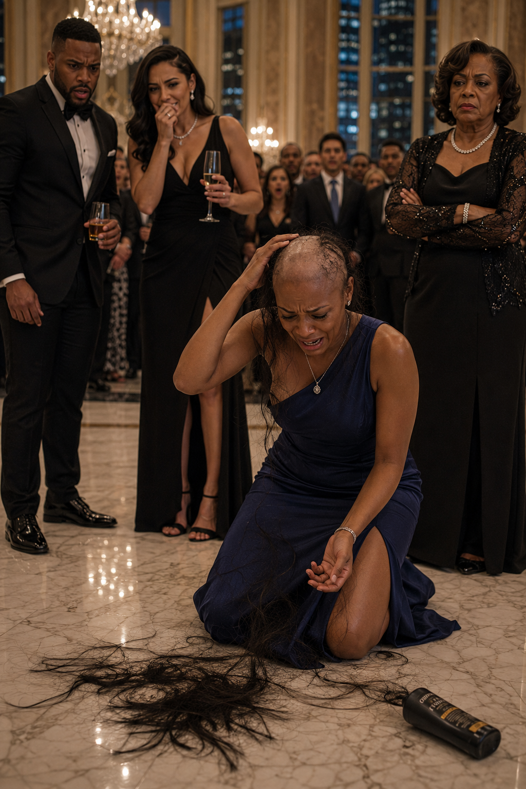 MADE MY HAIR FALL OUT AT MY PROMOTION PARTY—WITHOUT KNOWING I’D INHERITED $70 BILLION THAT MORNING