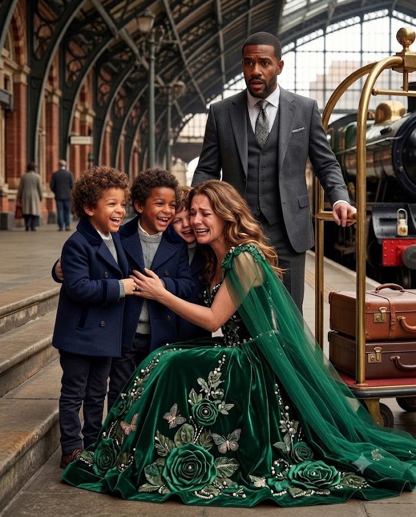 My Billionaire Ex-Husband Sat Next to Me Just to Mock My Life—But When We Landed, Three Little Boys Ran to Me from a Bentley Calling Me “Mom”