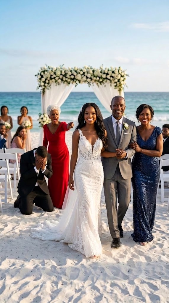 At my luxury wedding, my parents were shoved onto cheap folding chairs by the kitchen doors. Minutes before the ceremony, I found out my mother-in-law had manipulated my blue-collar dad into emptying his entire life savings to pay for the venue. She told her elite friends she was “sponsoring” us. When I confronted my groom, he knew. He just didn’t care. So, I walked down the aisle, grabbed the microphone, and made sure all 200 guests witnessed my in-laws’ destruction.