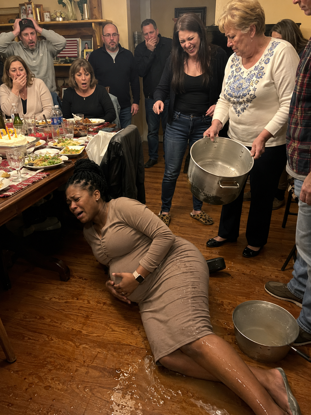 At a family gathering, I told everyone I was pregnant. My mother mocked me. “Your sister’s child is enough!