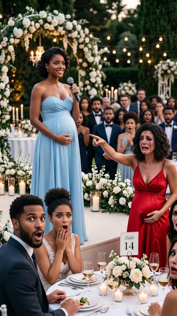 At my 10th anniversary party, my sister announced her pregnant with my husband’s baby to 300 guests. “I wanted to show you a special ultrasound video,” she sneered. “Just accept it. I won.” I didn’t scream. I just smiled as the giant LED screen flared to life, playing a video that made her face go deathly pale.
