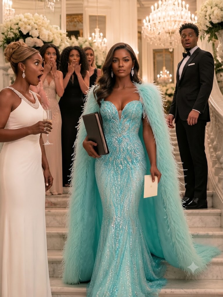Don’t forget to come in formal attire,” believing that she would arrive in embarrassment and borrowed clothes; but the young woman appeared with an impossible dress, a hidden invitation and the family secret that no one was prepared to hear