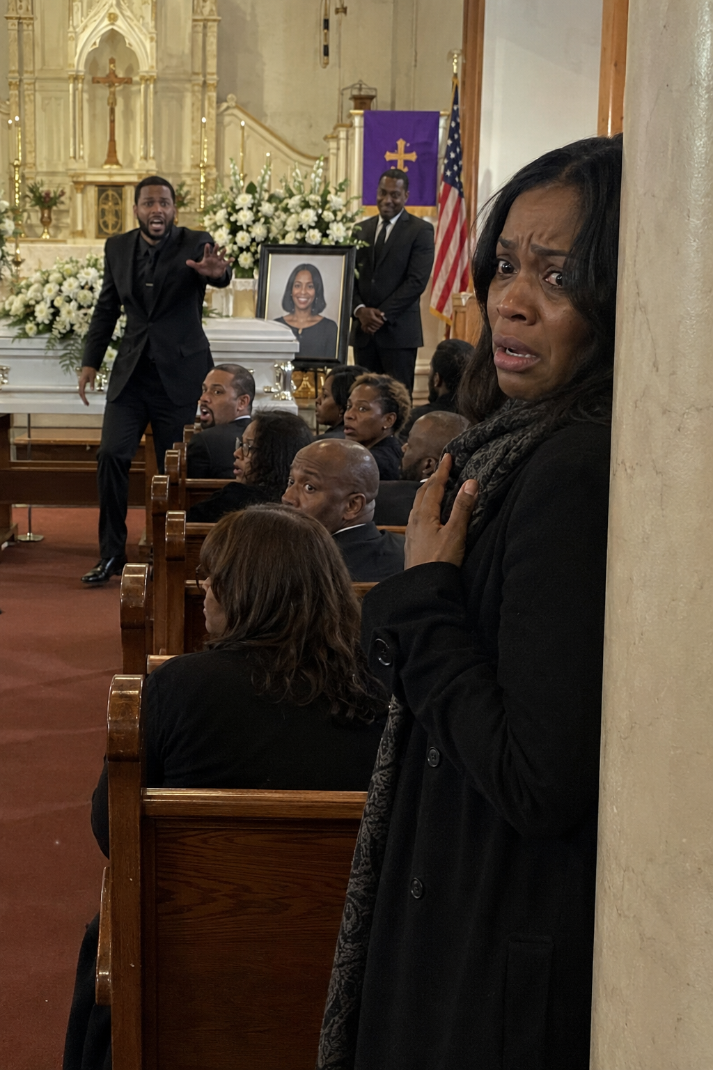He cried like he lost everything… But I was standing right there, watching my own funeral. What my husband did next made me wish I had truly died…
