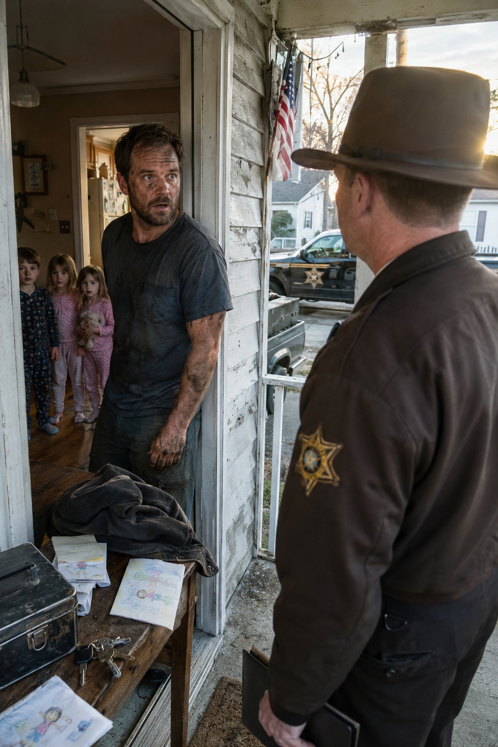 The Next Morning a Sheriff Knocked on My Door