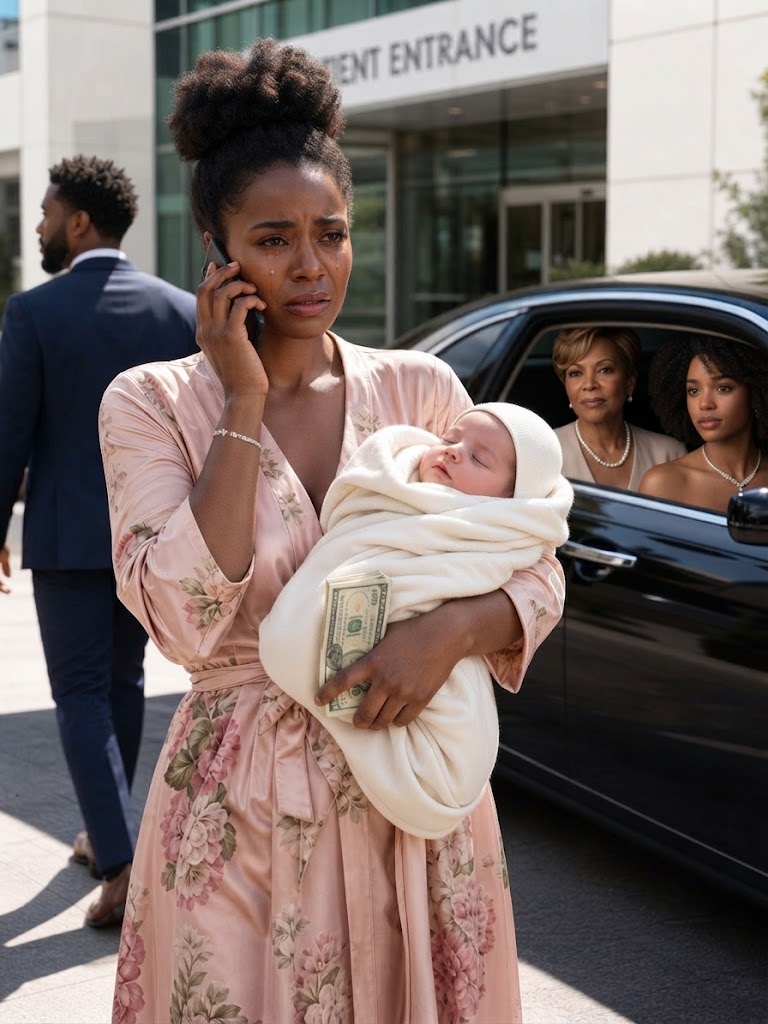 My Husband Handed Me Bus Fare Five Days After I Gave Birth and Said, “Don’t Make a Scene,” Then Drove His Mother and Sister Away in My Luxury SUV—But the Quiet Call I Made With Our Newborn in My Arms Was the Mistake He Couldn’t Undo