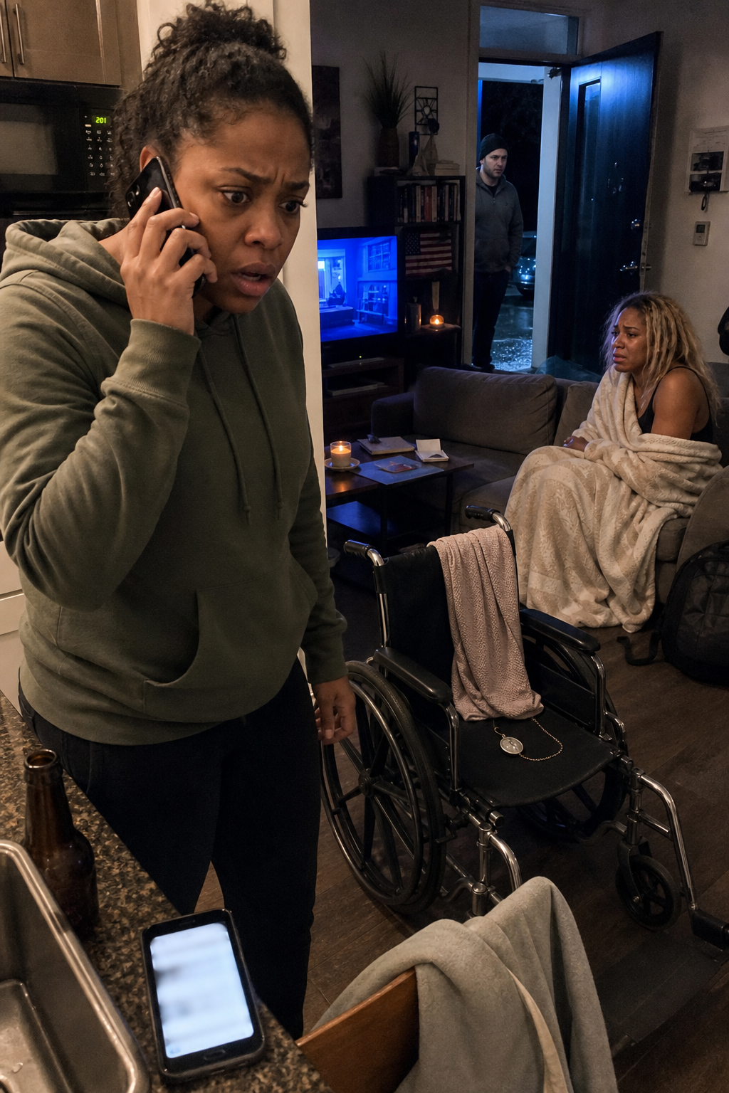My Sister Collapsed Outside My Home at 2 A.M—Then Mom Texted: "Don’t Save That Cripple" I Called 911