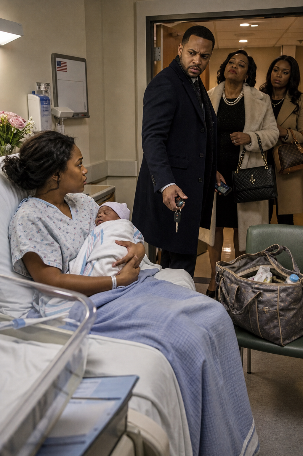 My Husband Left Me at the Hospital Six Hours After Giving Birth — Two Hours Later He Called Crying, “Claire… Everything Is Gone”