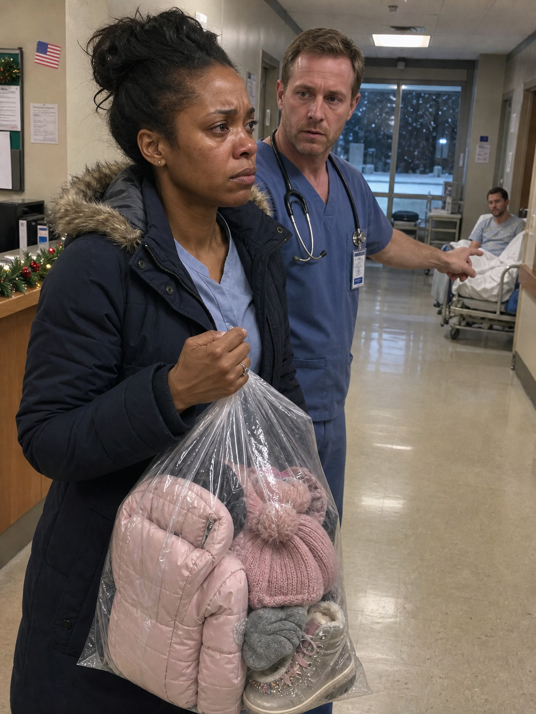 On Christmas Day, I left my 8-year-old daughter and her 3-year