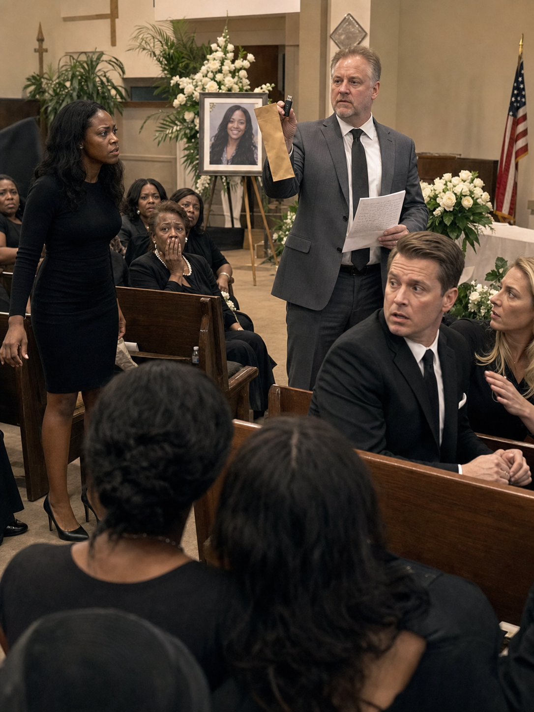 The Man Brought Mistress To His Pregnant Wife’s Funeral