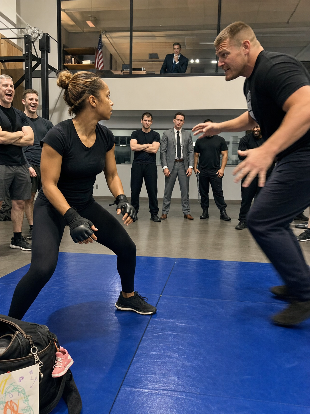They Laughed at the Single Mom Who Showed Up for a Billionaire CEO’s Bodyguard Tryout—Then She Dropped His Strongest Man in Five Seconds