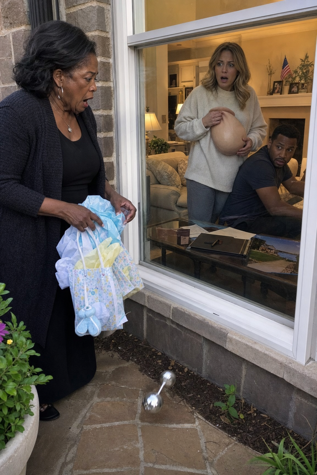 “I was returning from the notary in a great mood and wanted to tell my son the great news. I was bringing them gifts for my future grandson. But through the open window, I saw my daughter-in-law taking off a fake pregnant belly and telling my son…”