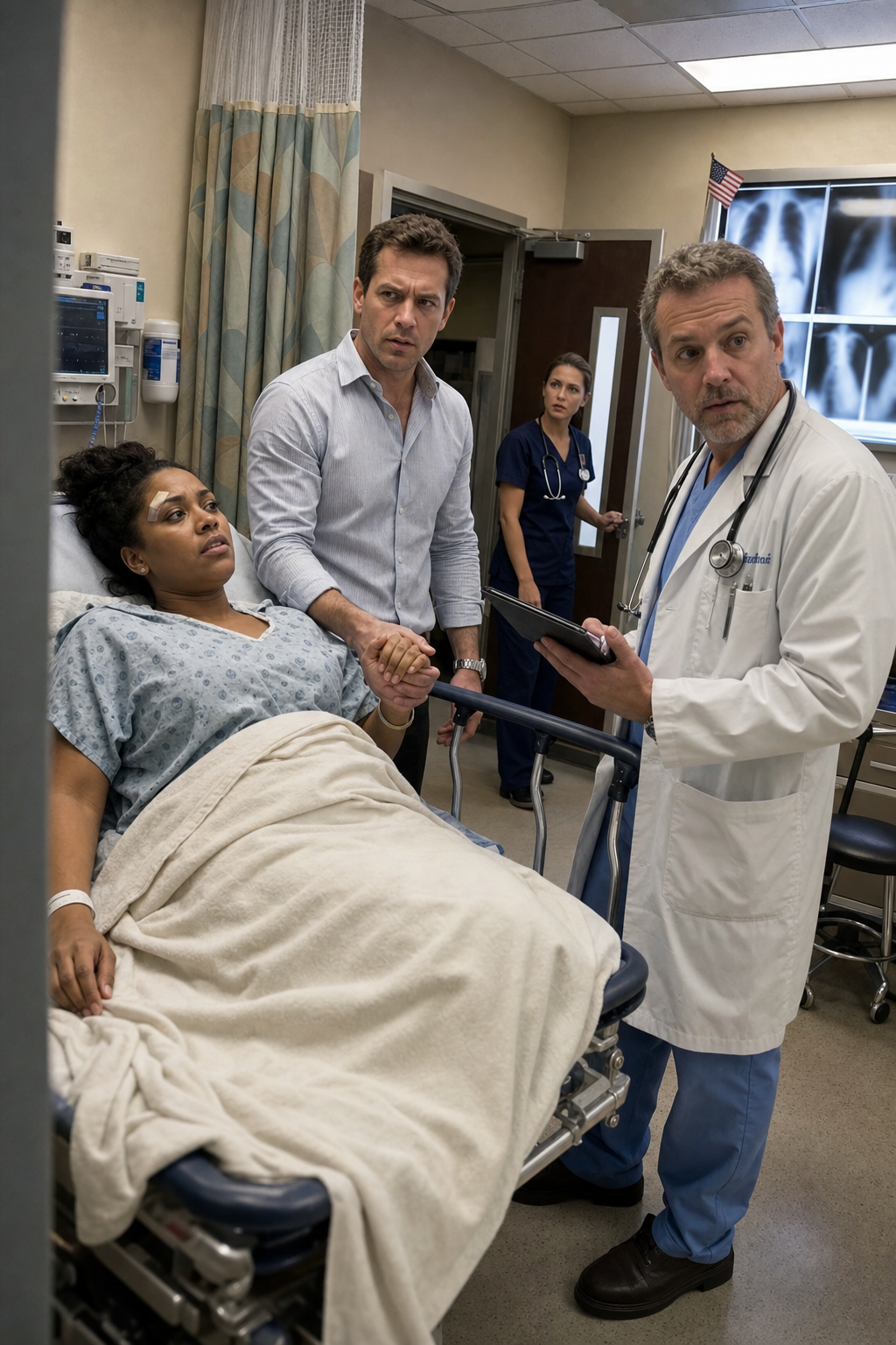 My husband controlled and abused me every day. One day, I fainted. He rushed me to the hospital, making a perfect scene: “She fell down the stairs.” But he didn’t expect the doctor to notice signs that only a trained person would recognize. He didn’t ask me anything — he looked straight at him and called security: “Lock the door. Call the police.”