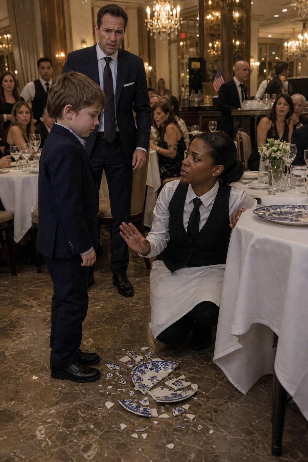 Millionaire’s Son Broke Everything—Then A Waitress Exposed The Truth