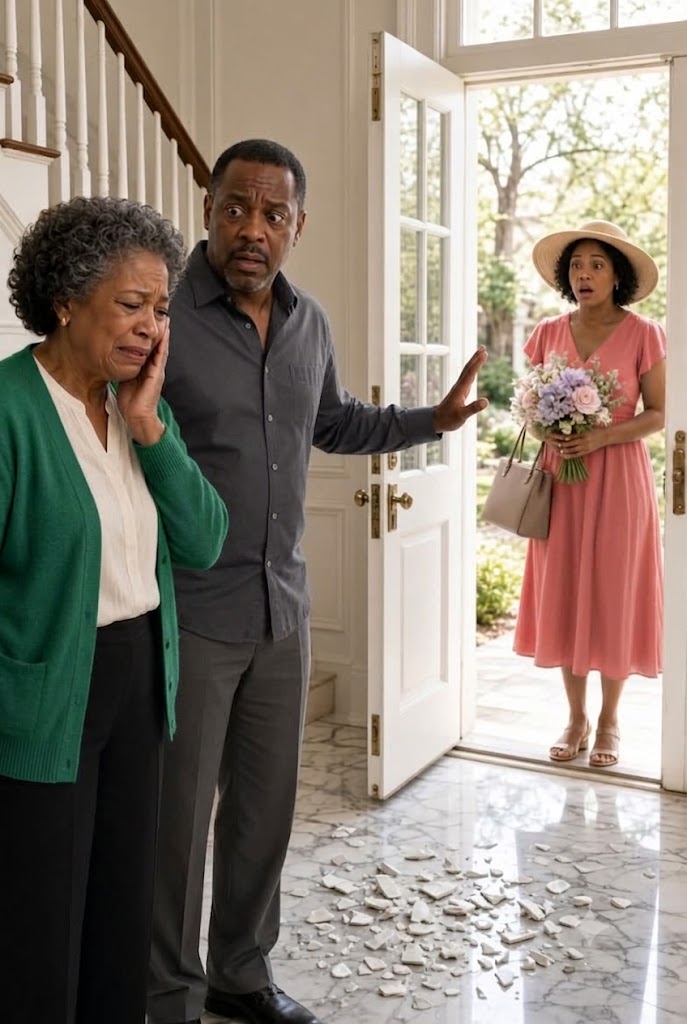 MY HUSBAND SLAPPED MY MOTHER TWICE AND SAID, “EITHER SHE LEAVES TONIGHT OR OUR MARRIAGE IS OVER”—I COUNTED TO FIVE, LEFT MY KEYS ON THE TABLE, AND WALKED OUT WITH HER