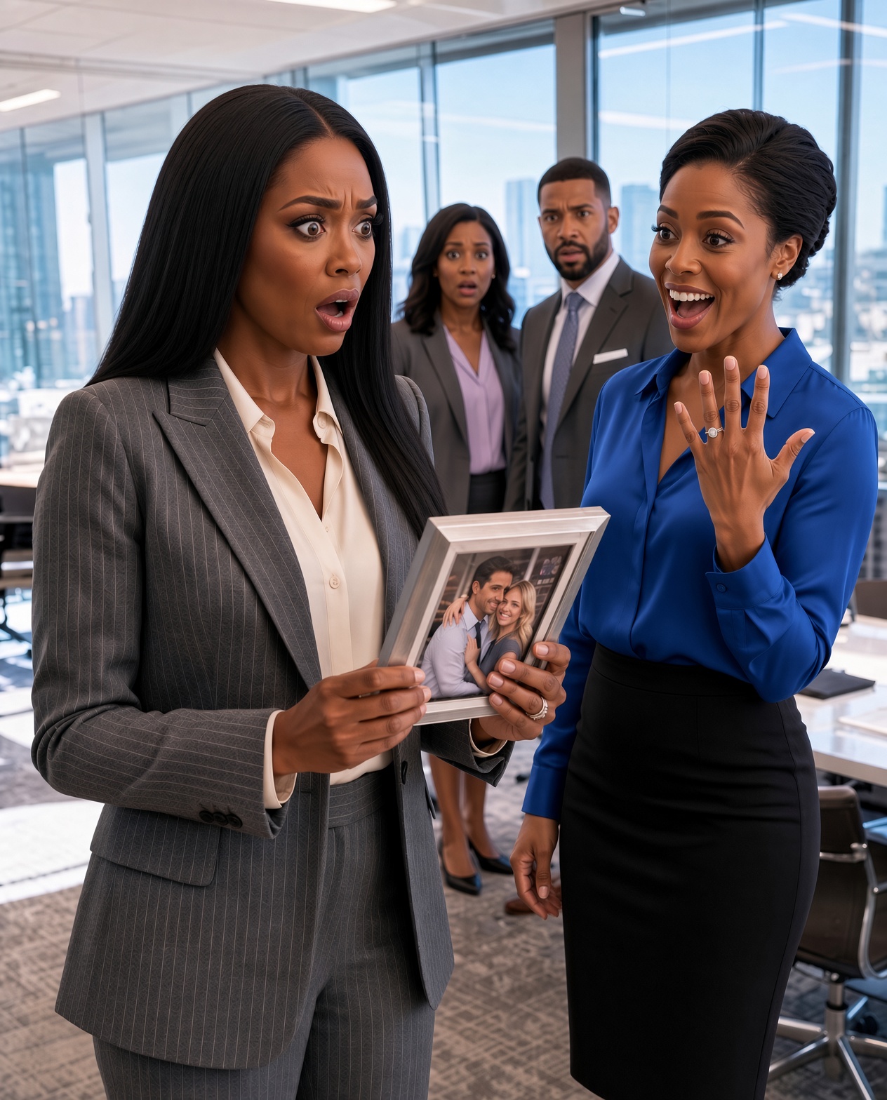 On my first day at work, I spotted my husband’s photo on a coworker’s desk. She smiled and said, “My fiancé. We’re marrying in three months.” I congratulated her, walked away, then grabbed my phone to uncover lies before lunch.
