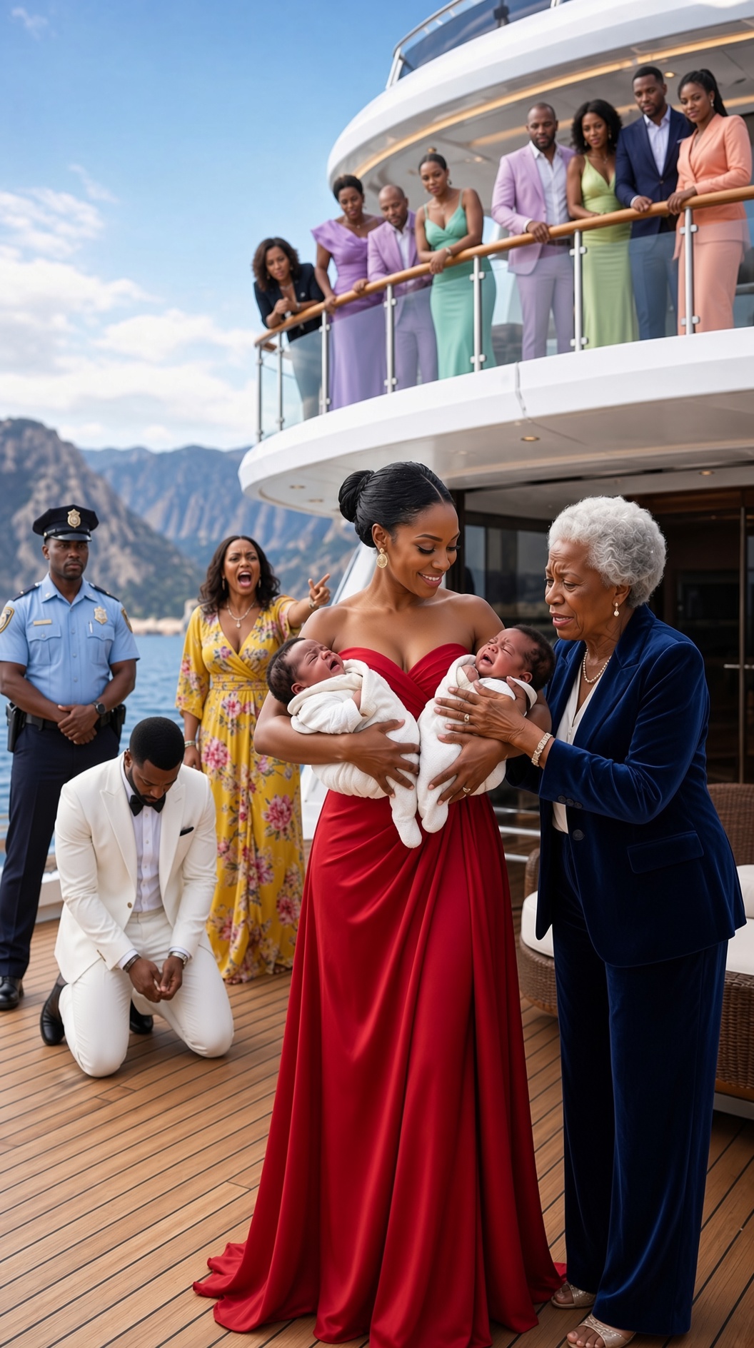 MY HUSBAND DRAINED OUR NEWBORN TWINS' MEDICAL SAVINGS TO FLY BUSINESS CLASS TO EUROPE WITH HIS MISTRESS — HE LEFT THEM BURNING WITH A 104° FEVER AND SNEERED "YOU'RE OVERREACTING." I MADE ONE PHONE CALL. WHEN HE WALKED BACK THROUGH OUR DOOR, HE STOPPED DEAD