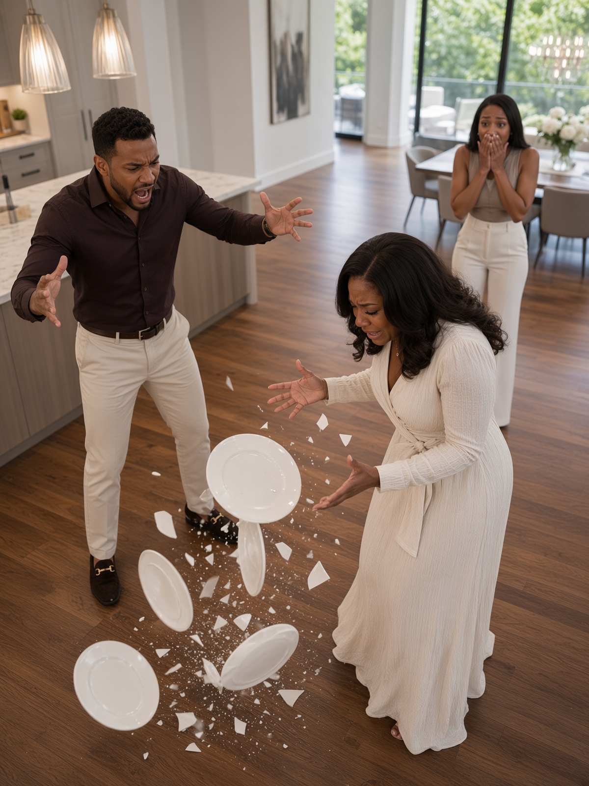 Just Two Days After Our Wedding, I Refused to Carry Dinner to My Husband’s Sister While She Watched TV. He Slapped Me in Front of Her—So I Swept Every Plate Off the Table. By Morning, He Learned the Woman He Had Just Hit Was the Only Person Standing Between His Family and Losing Everything.