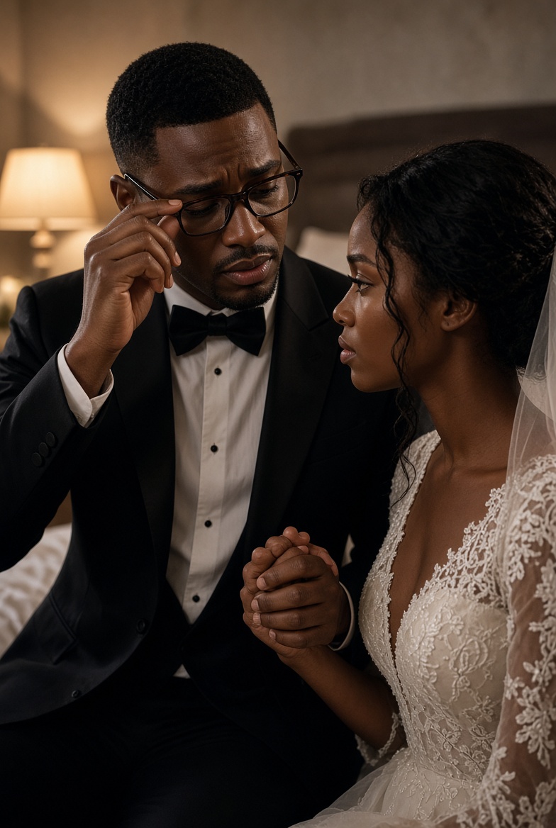 I MARRIED A BLIND MAN SO HE'D NEVER SEE MY SCARS — ON OUR WEDDING NIGHT HE SAID "THERE'S A TRUTH I'VE HIDDEN FOR TWENTY YEARS"