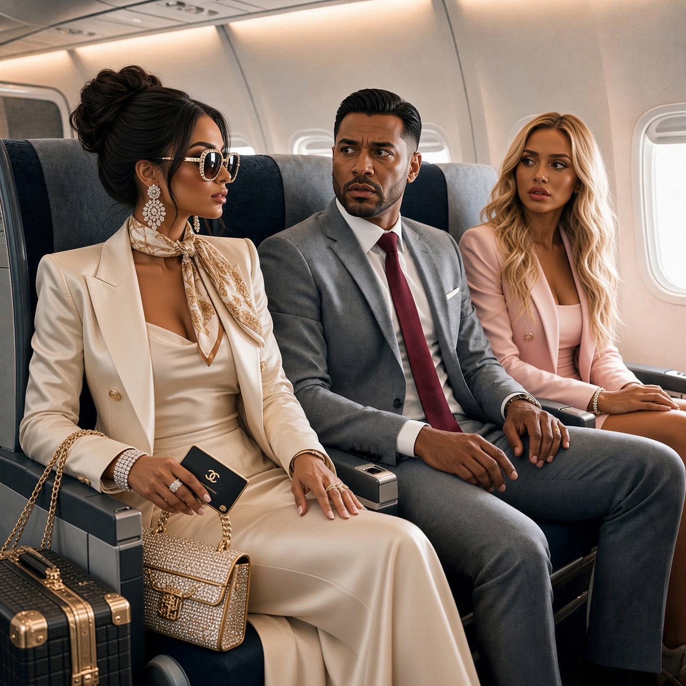 MY HUSBAND BOOKED SEATS 7A AND 7B TO ESCAPE WITH ANOTHER WOMAN — HE FORGOT THAT AFTER TWELVE YEARS I KNEW EVERY ONE OF HIS LIES. WHEN HE ASKED, TREMBLING, "WHAT ARE YOU DOING HERE?" I HELD UP MY TICKET FOR 7C AND SAID "TRAVELING"