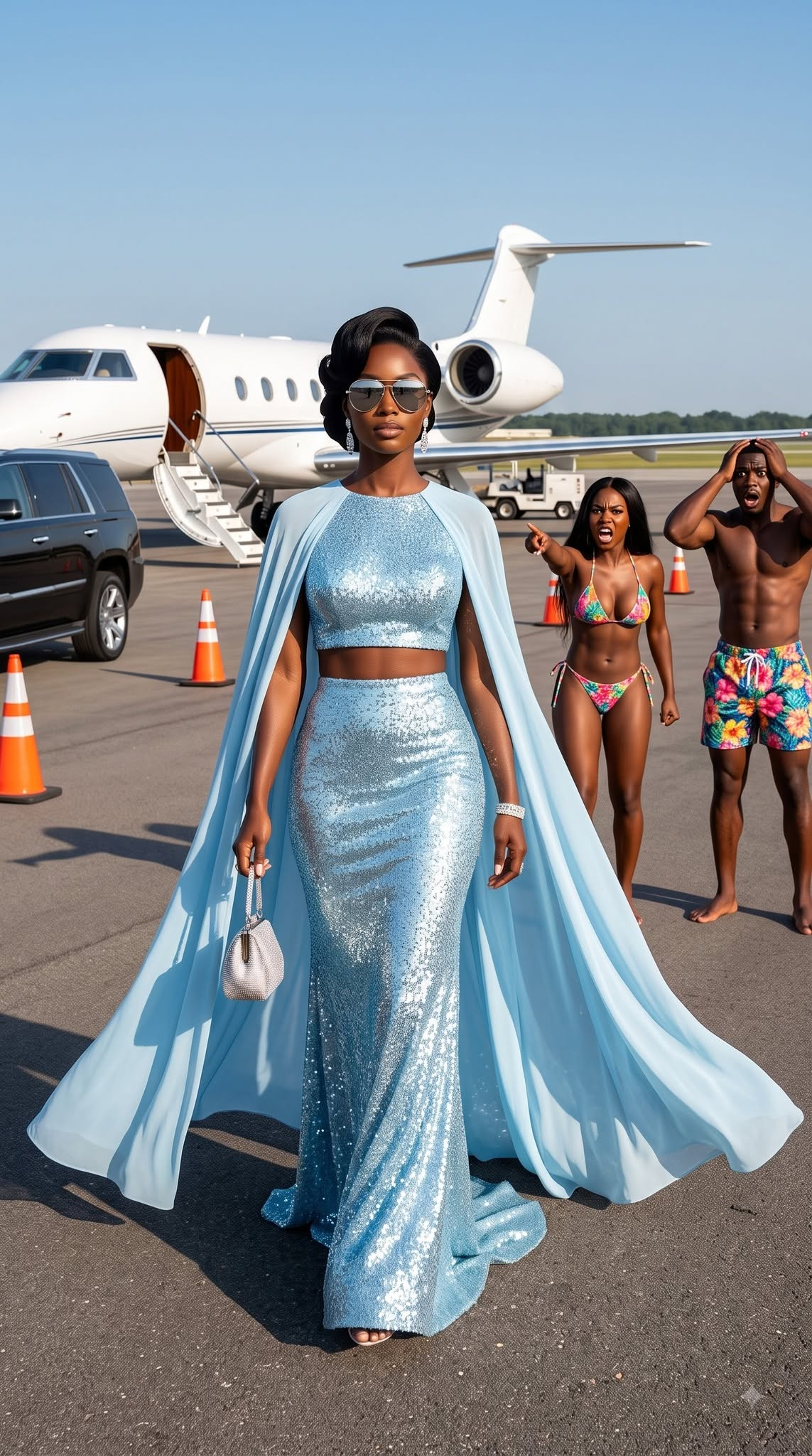 MY HUSBAND DEMANDED I LET HIS SECRETARY JOIN OUR HONEYMOON — HE DIDN'T REALIZE I NEVER BOARDED THE PLANE UNTIL IT LANDED, AND WHAT WAS WAITING FOR HIM AT THE GATE