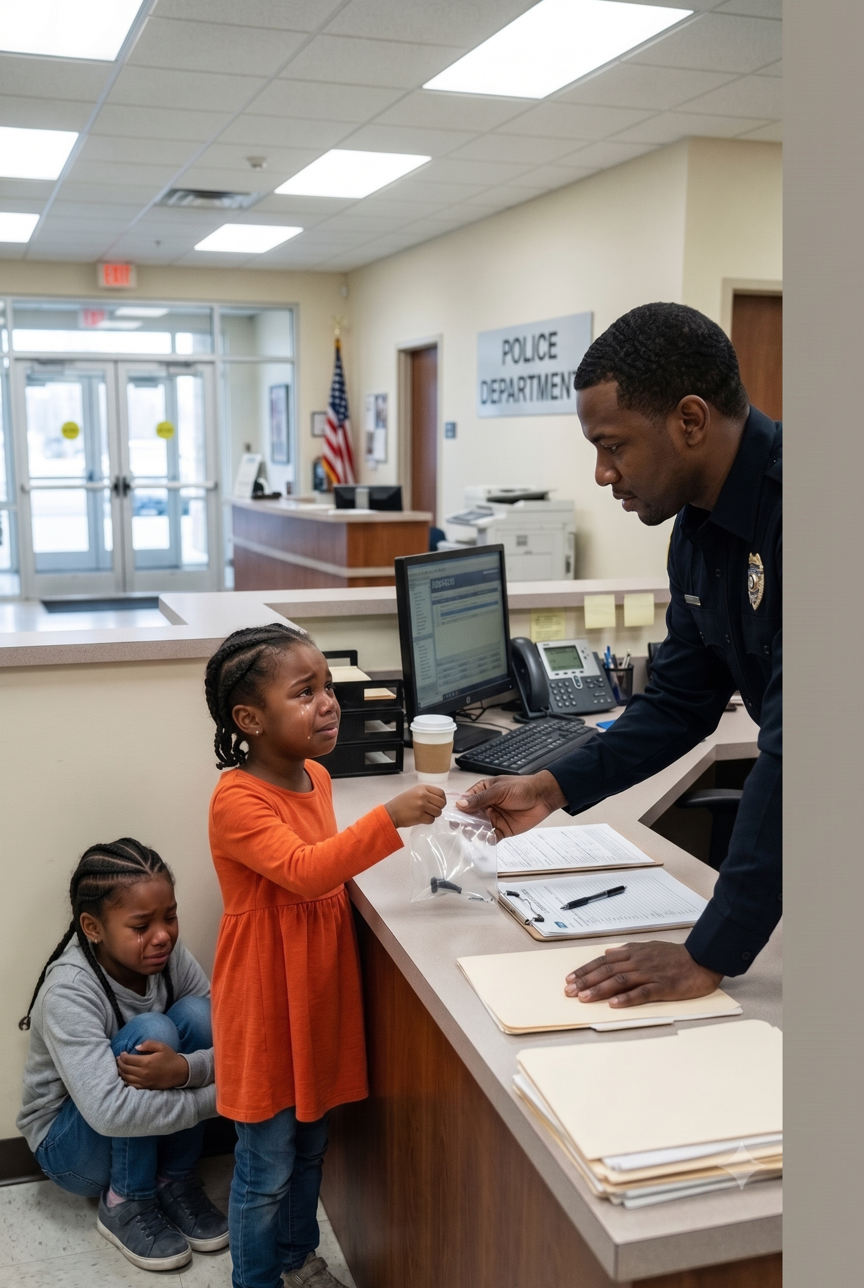 "Daddy Put Something Inside My Sister's Belly," a Seven-Year-Old Told the Desk Officer.