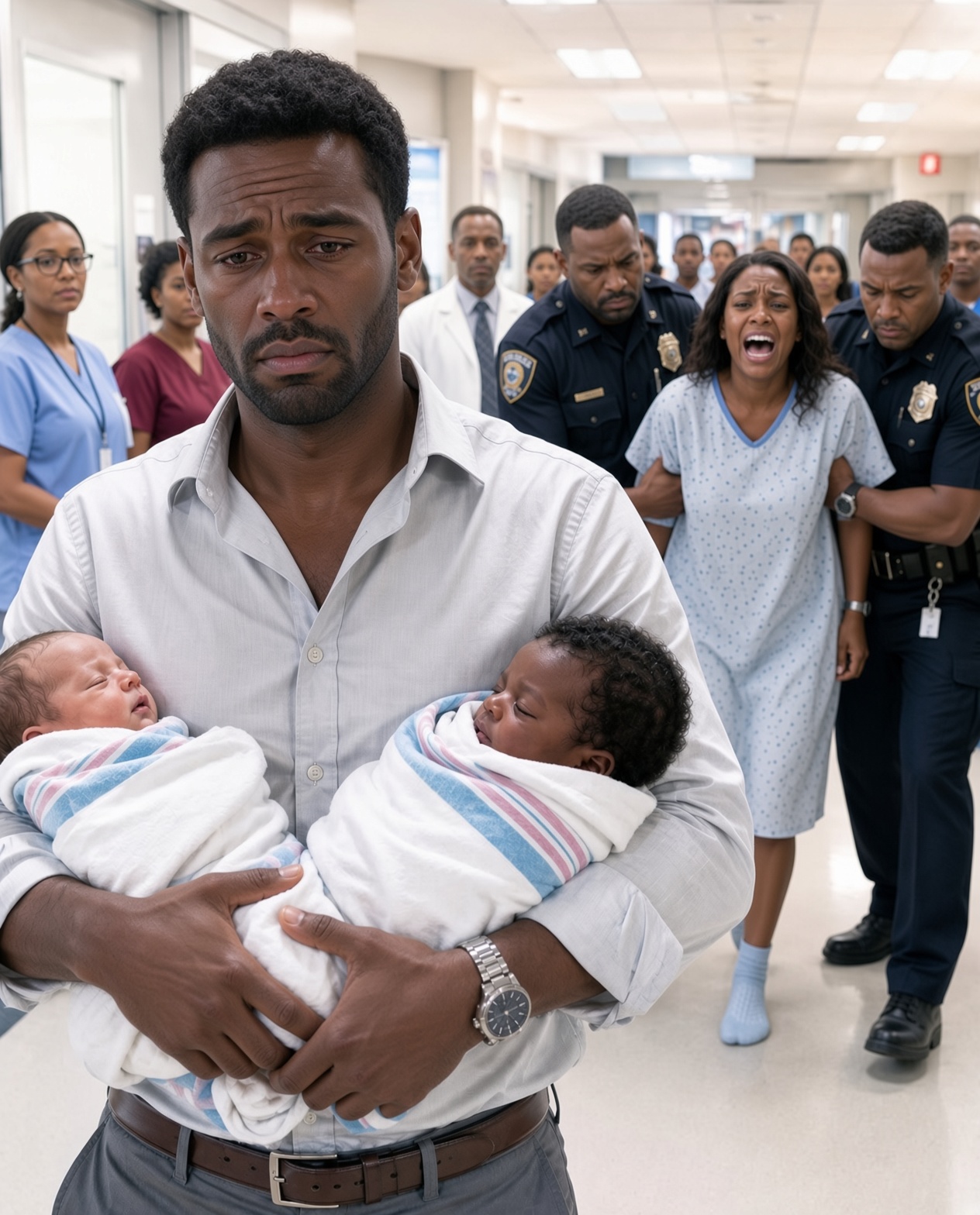 AFTER THREE MISCARRIAGES, MY WIFE FINALLY GAVE BIRTH TO TWINS — ONE PALE, ONE DARK-SKINNED. HER MOTHER SCREAMED THAT SHE'D CHEATED. THE DNA TEST PROVED I FATHERED BOTH BABIES