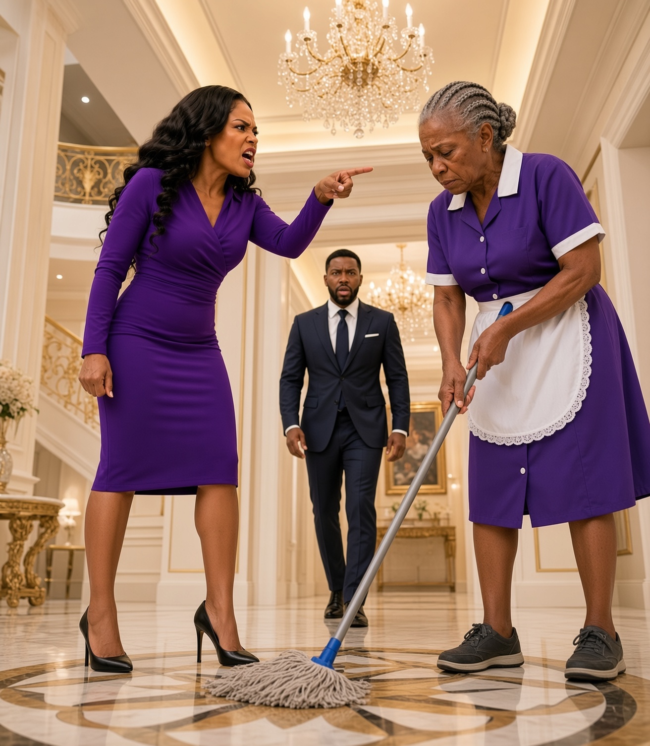 THE BILLIONAIRE'S MOTHER PRETENDED TO BE A CLEANER IN HER SON'S MANSION TO TEST HIS FIANCÉE — WHAT SHE DISCOVERED CHANGED EVERYTHING
