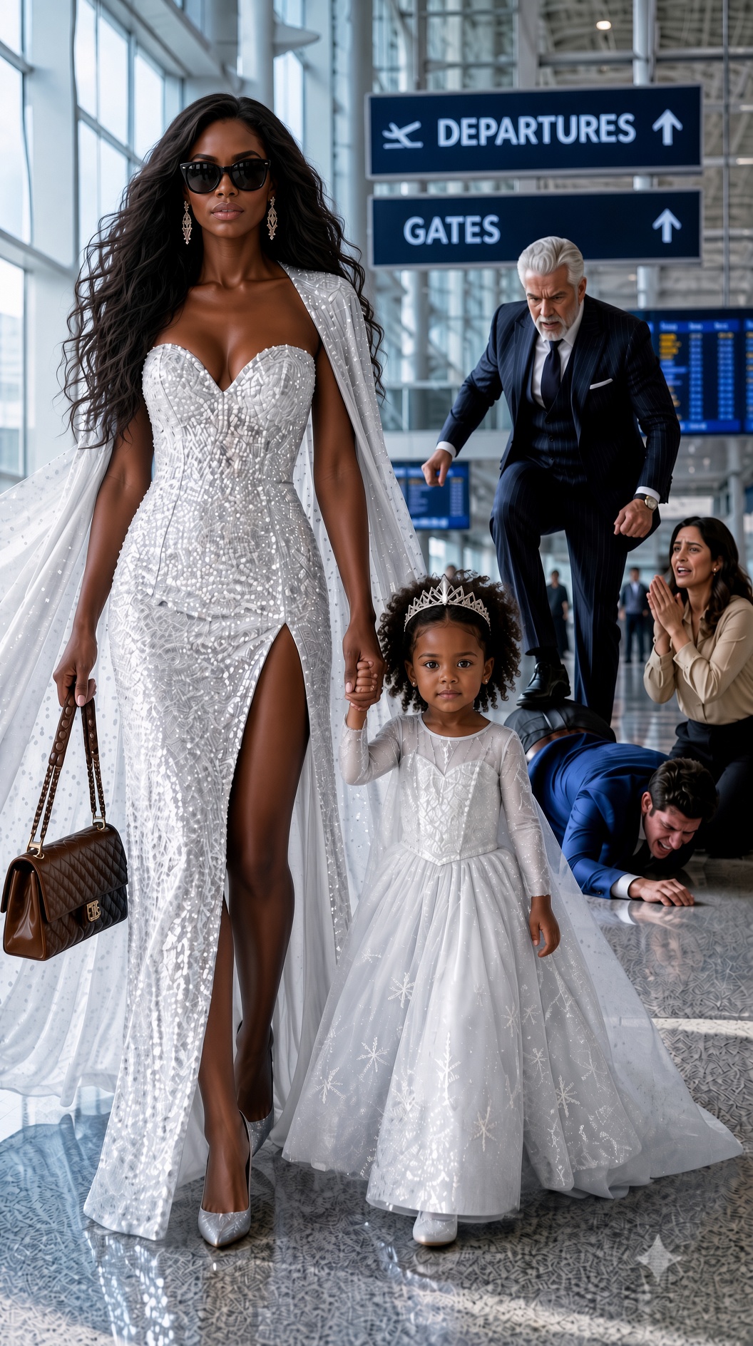 My husband’s mistress shattered a porcelain bowl that cut my five-year-old daughter’s leg right in front of him, but only hours later, an entire ballroom of billionaires fell completely silent when my little girl ran into the arms of the richest man in the room and said, “Grandpa, she’s the one who hurt me.”
