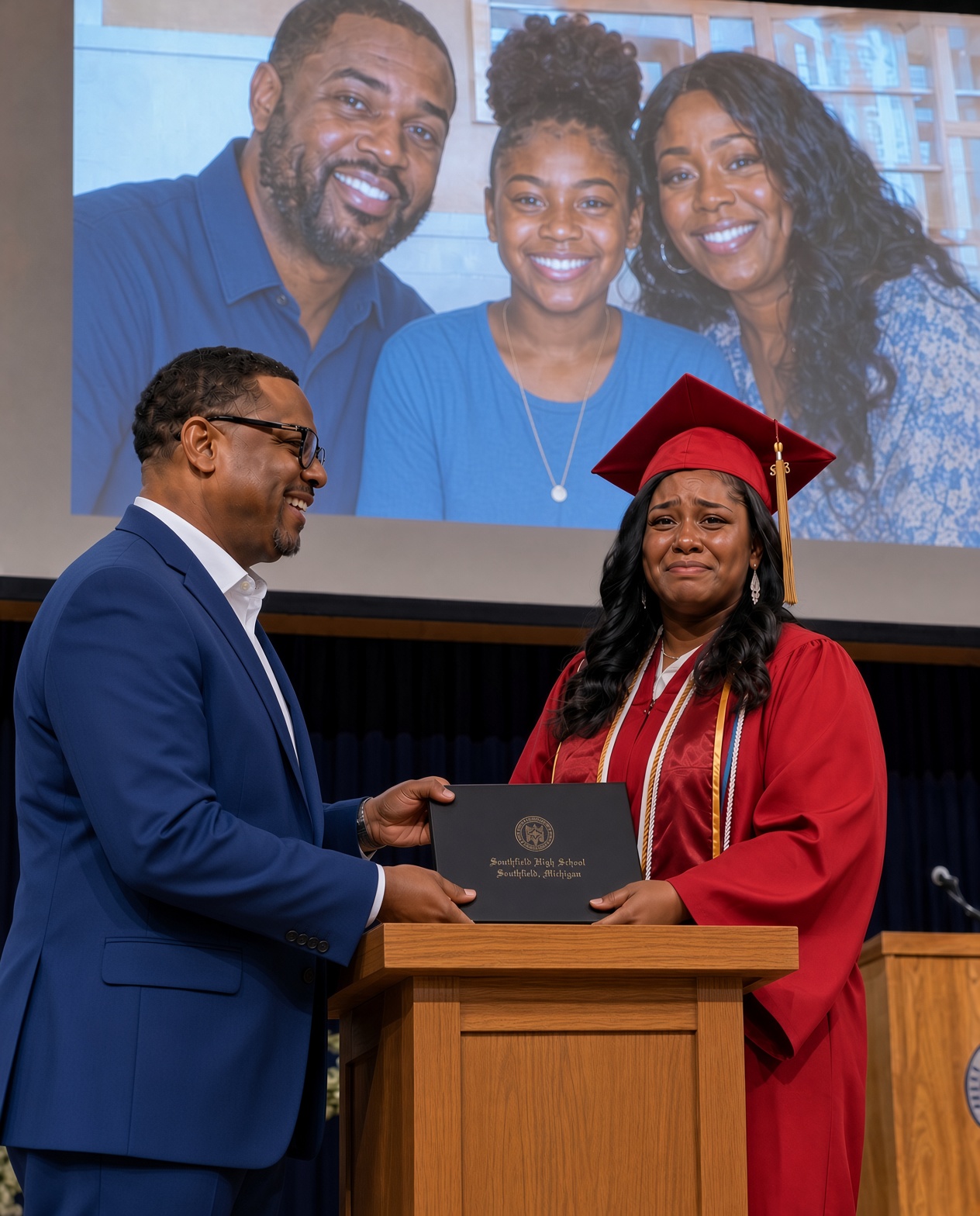MY PARENTS DIED BEFORE MY GRADUATION — THEN SOMEONE COVERED MY EYES FROM BEHIND