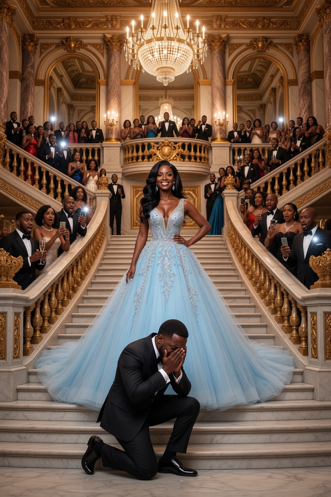 MY HUSBAND SPENT MONTHS TREATING ME LIKE A GHOST IN MY OWN HOME, THEN LEFT ME KNEELING IN SHATTERED PORCELAIN WHILE HE TOOK HIS MISTRESS TO THE CITY'S BIGGEST CHARITY GALA — HE THOUGHT HE'D BROKEN ME. THEN I WALKED INTO THAT BALLROOM