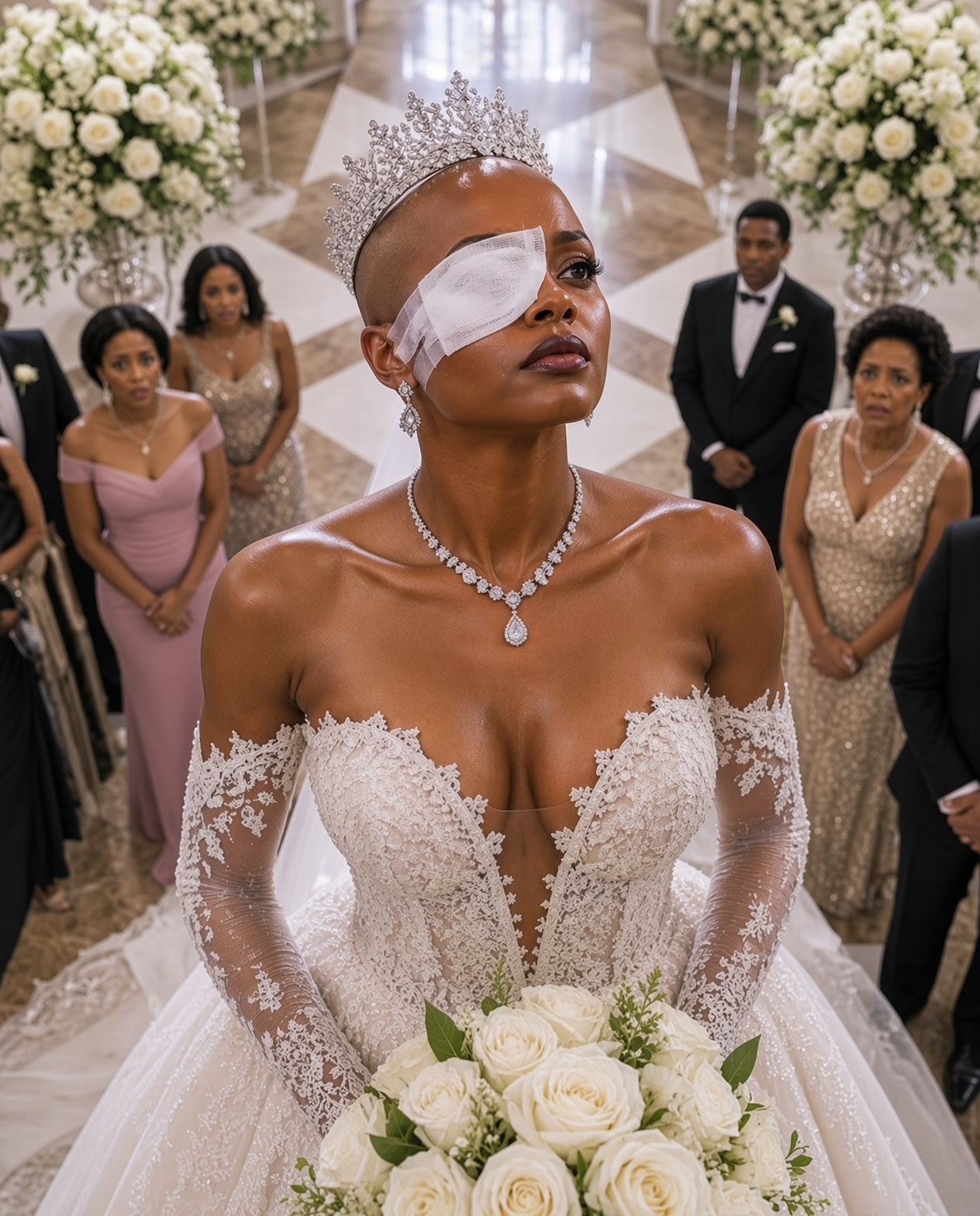 MY SISTER HID MY WIG BEFORE MY $5 MILLION WEDDING TO HUMILIATE MY CANCER JOURNEY — THEN I WALKED DOWN THE AISLE WEARING A $2 MILLION CROWN INSTEAD