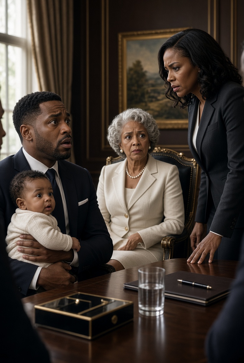 I WALKED INTO MY BILLIONAIRE HUSBAND'S DIVORCE HEARING CARRYING HIS SECRET DAUGHTER — AND WHEN HIS MOTHER DEMANDED A PATERNITY TEST, I HANDED HER SOMETHING SHE NEVER SAW COMING