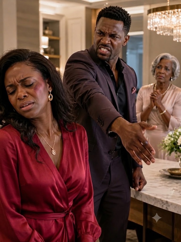 My husband repeatedly slapped me in the face over a trivial matter.
